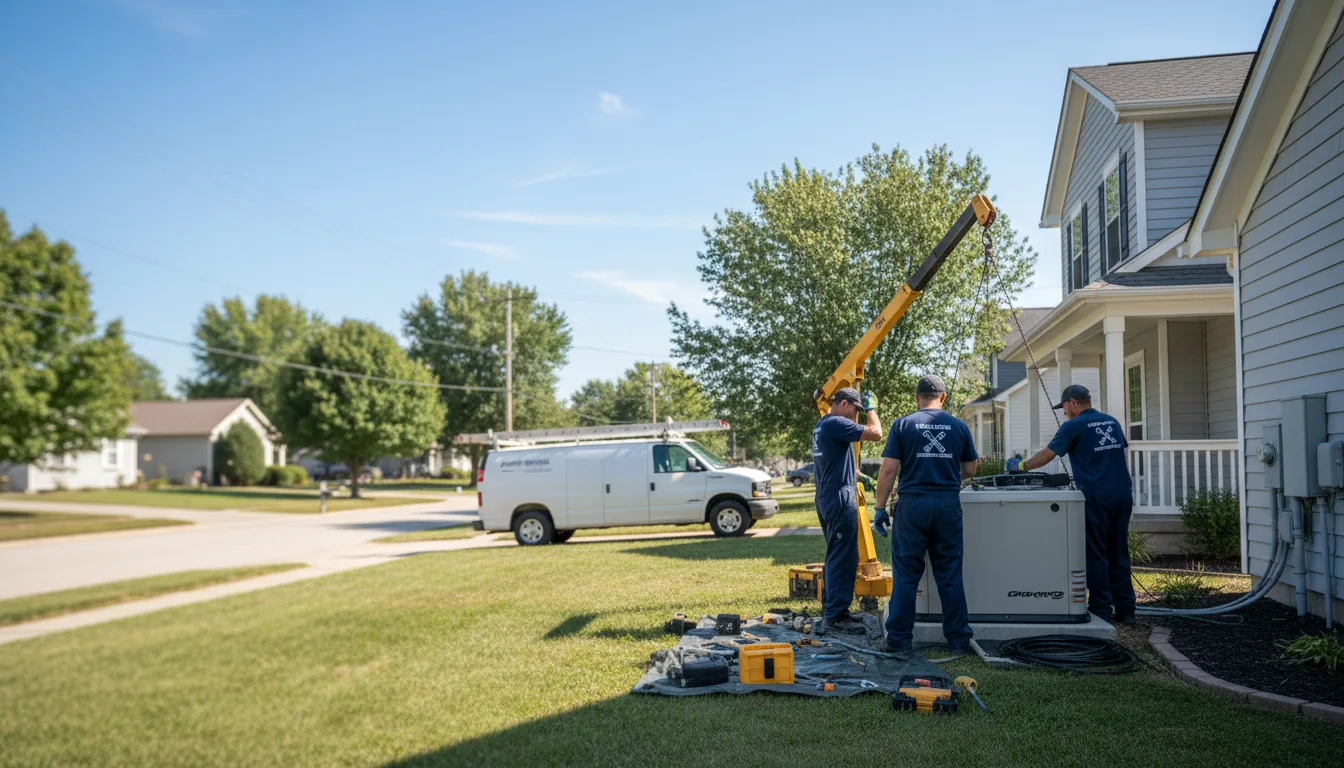 Generator Installation in Barry, IL near me